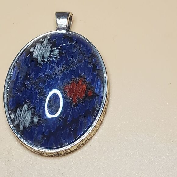 Van Gogh blue skies‎ masterpiece necklace pendant